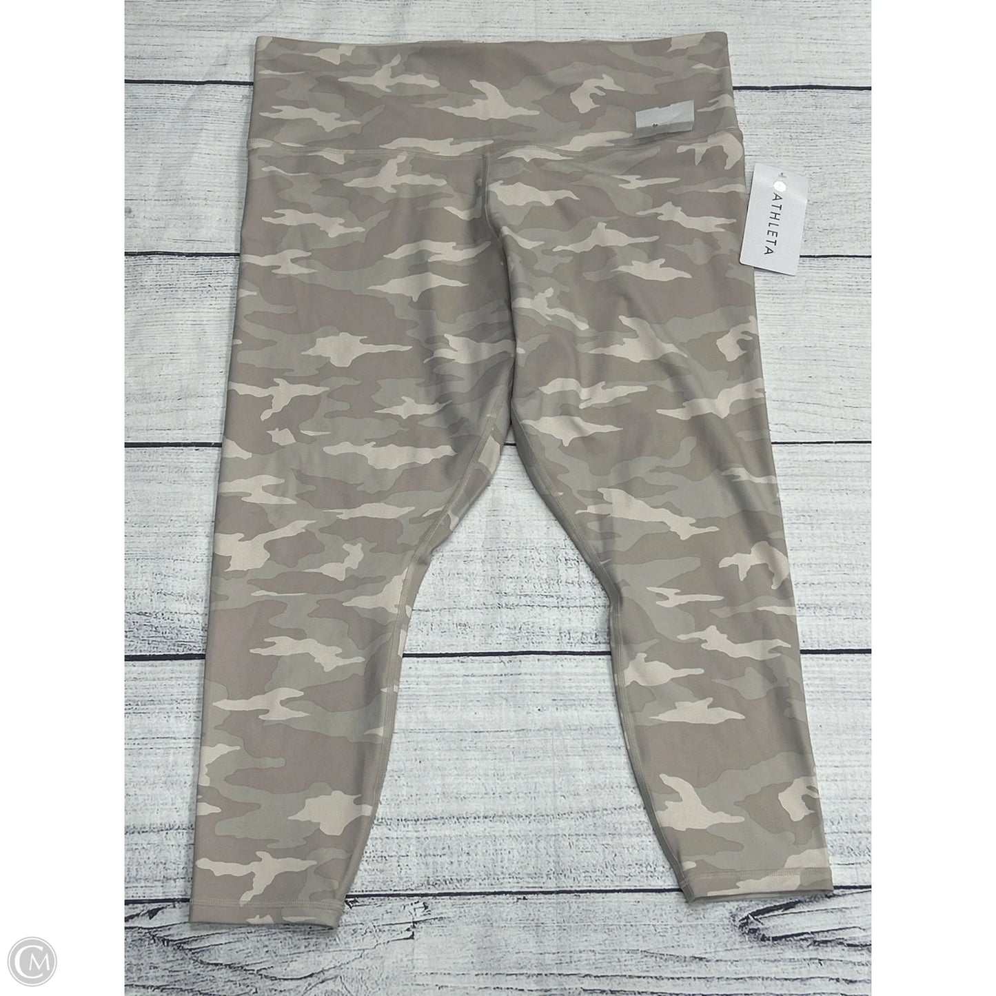 Athletic Leggings By Athleta In Camouflage Print, Size: 2x