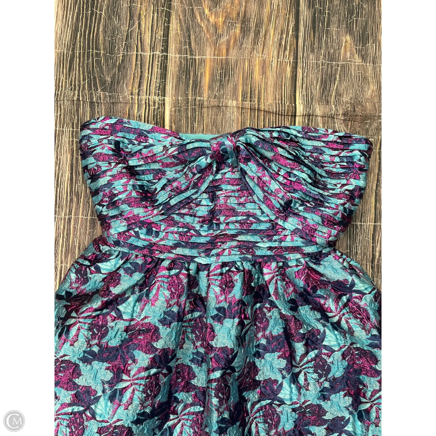 Dress Party Short By Cmb In Blue & Purple, Size: 4