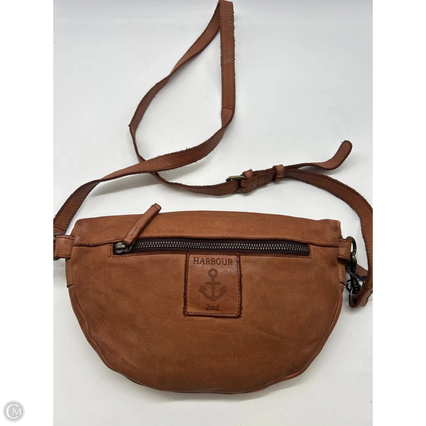 Crossbody Leather By Cmb, Size: Large