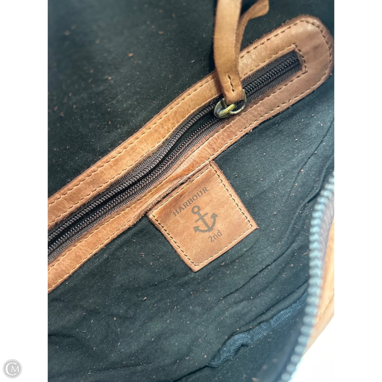 Crossbody Leather By Cmb, Size: Large