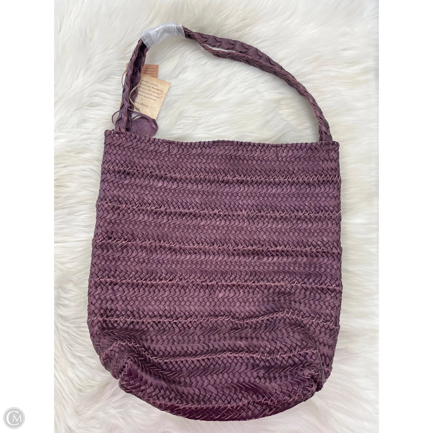 Crossbody Leather By Clothes Mentor, Size: Large