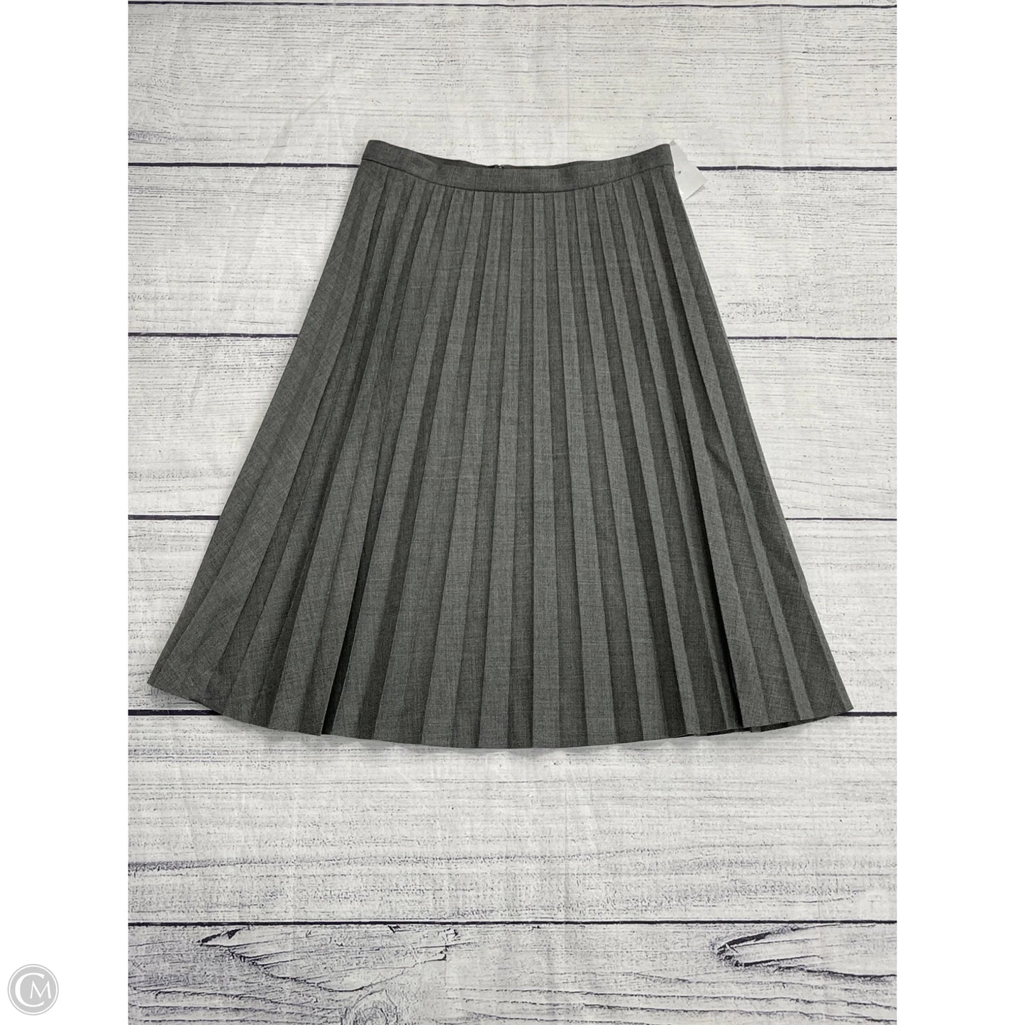 Skirt Midi By J. Crew In Grey, Size: 0