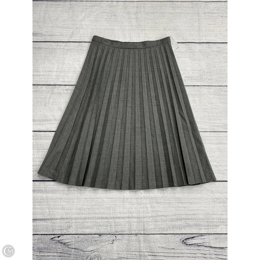 Skirt Midi By J. Crew In Grey, Size: 0