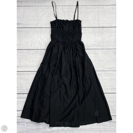 Dress Casual Maxi By J. Crew In Black, Size: Xs