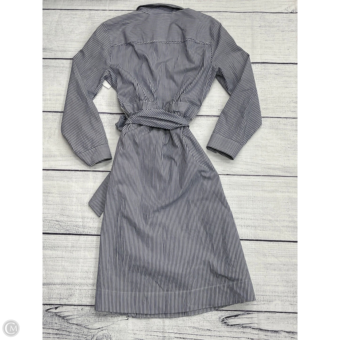 Dress Casual Maxi By J. Crew In Striped Pattern, Size: 4
