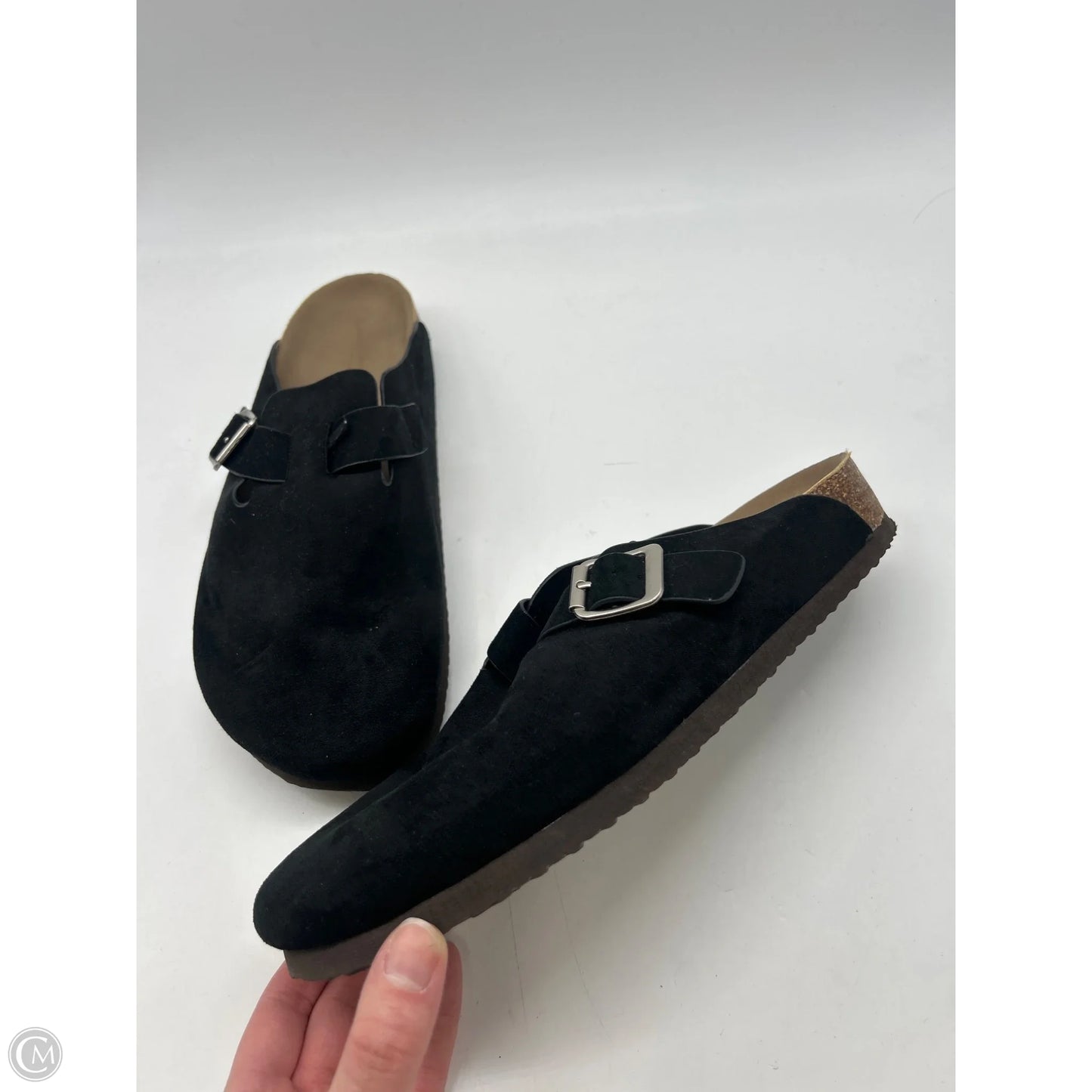 Shoes Flats By Universal Thread In Black, Size: 9