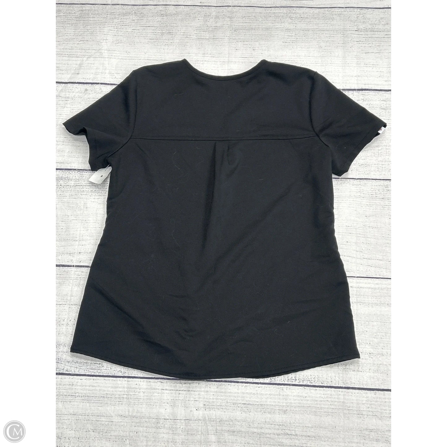 Top Short Sleeve By Clothes Mentor In Black, Size: Xs