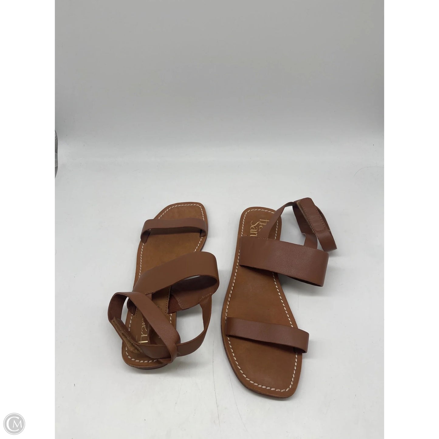 Sandals Flats By Franco Sarto In Brown, Size: 8