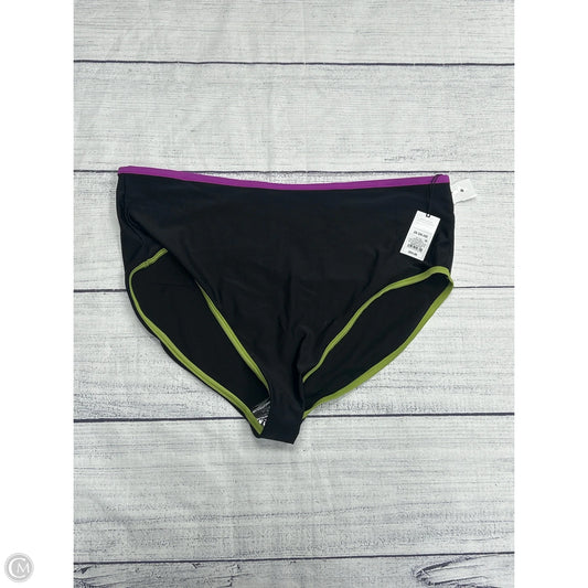 Swimsuit Bottom By Shade & Shore In Black, Size: 2x