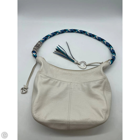 Handbag Leather By Brighton, Size: Medium