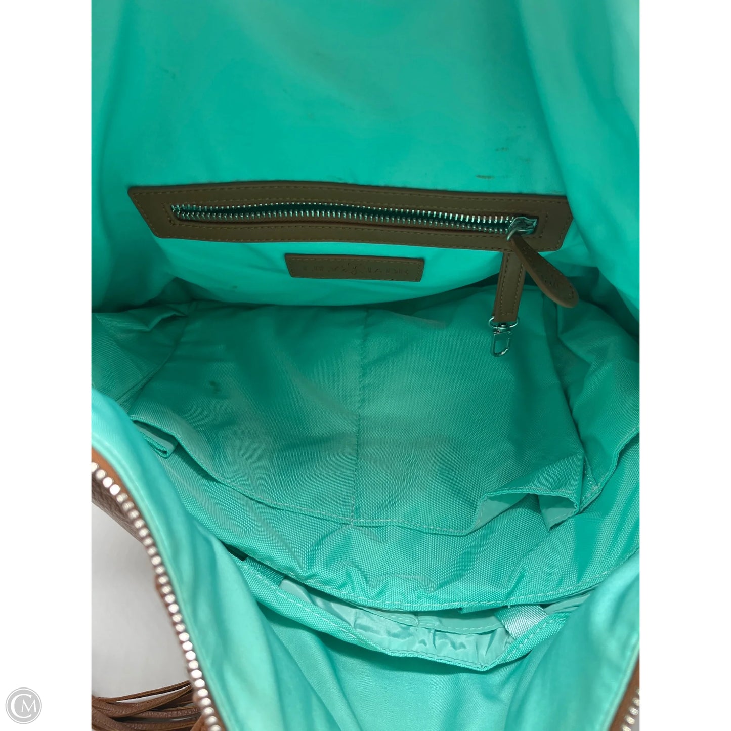 Diaper Bag Leather By Cmb, Size: Large