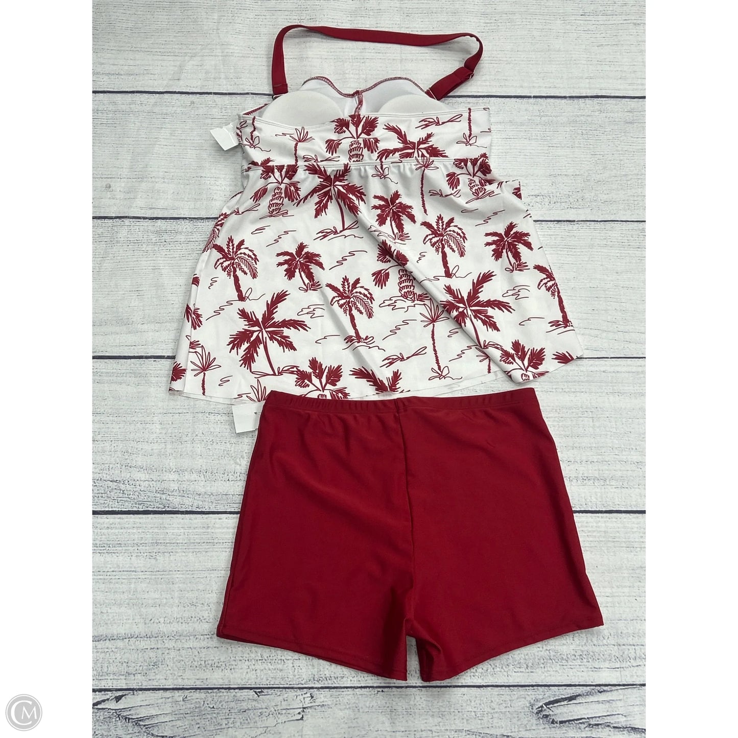 Swimsuit 2pc By Clothes Mentor In Red, Size: M