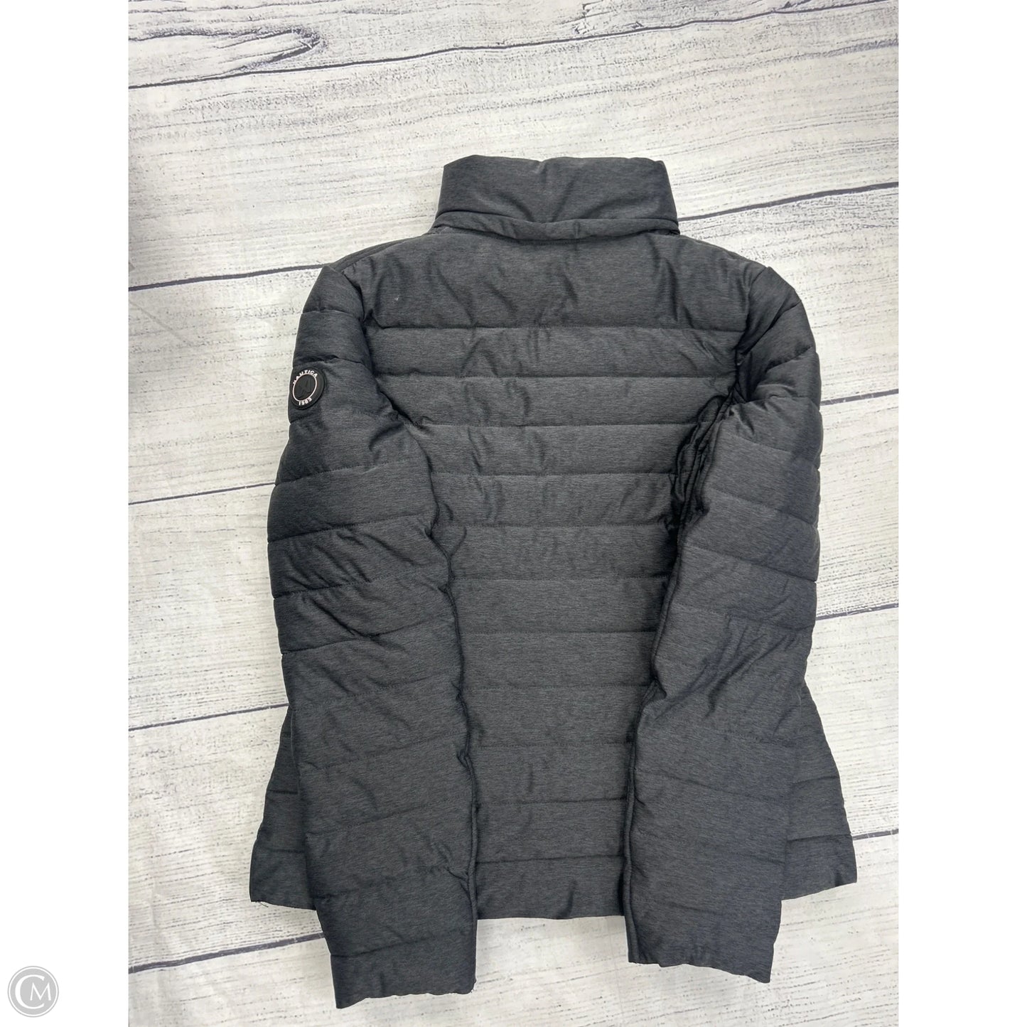 Coat Puffer & Quilted By Nautica In Grey, Size: S