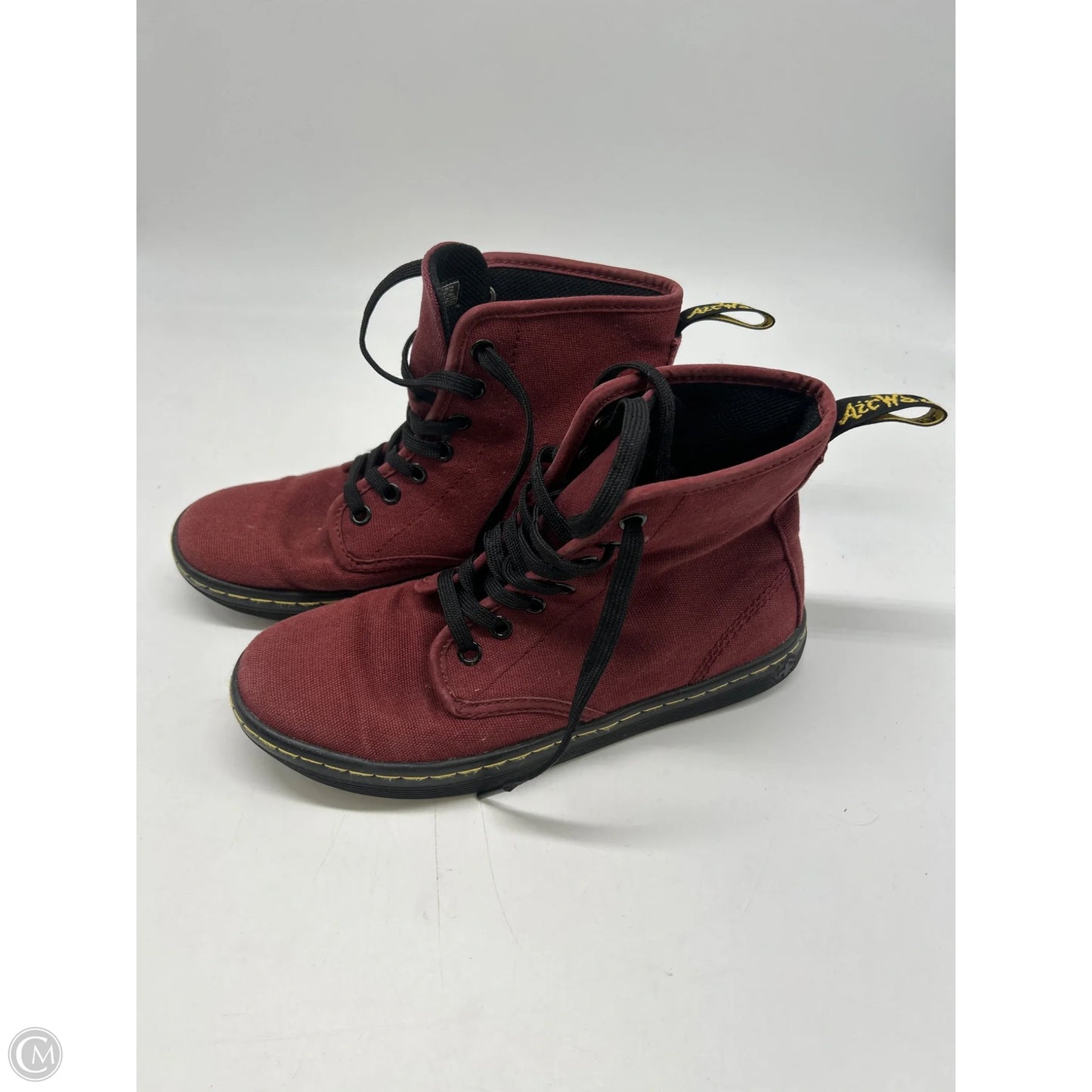 Shoes Sneakers By Dr Martens In Red, Size: 6