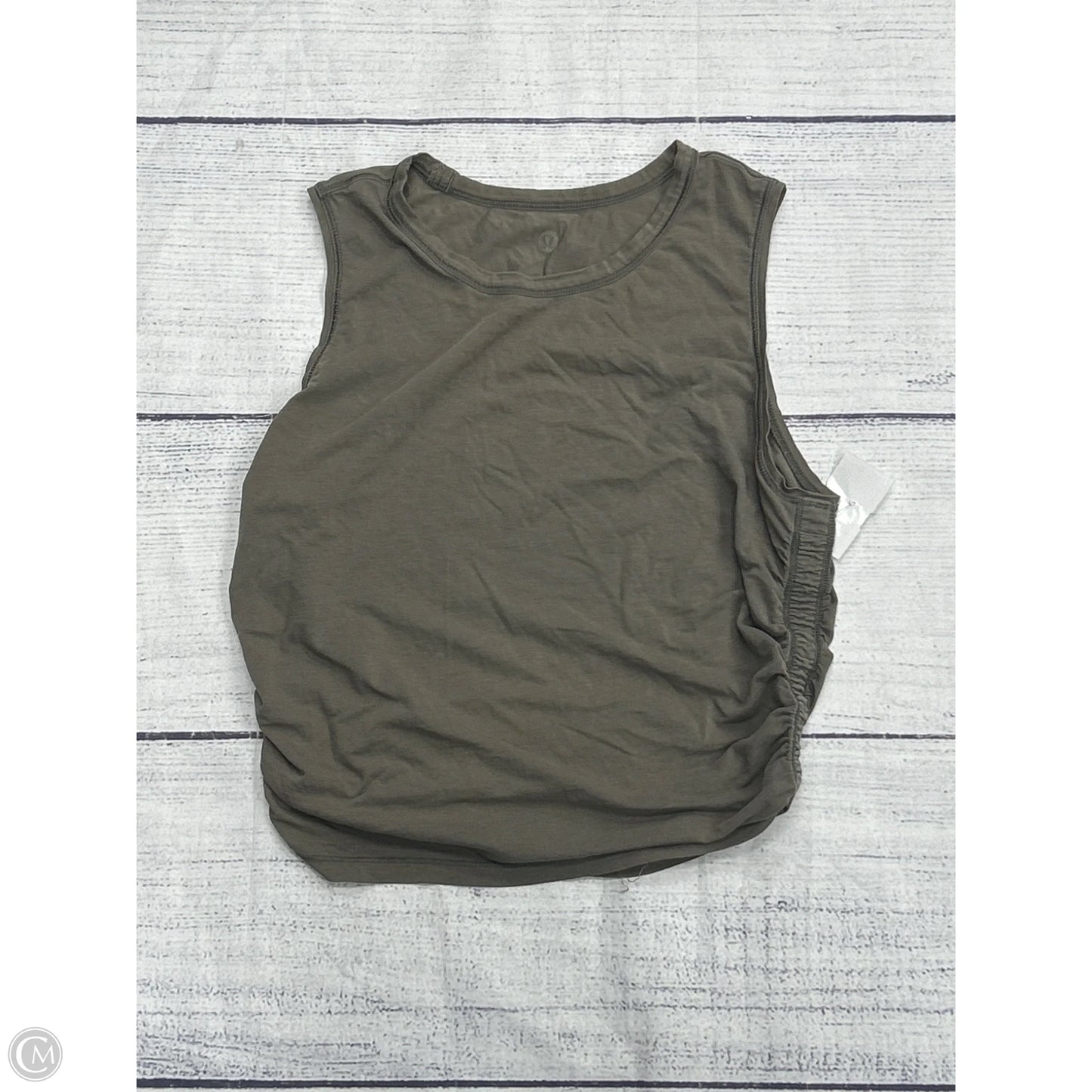 Athletic Tank Top By Lululemon In Green, Size: S