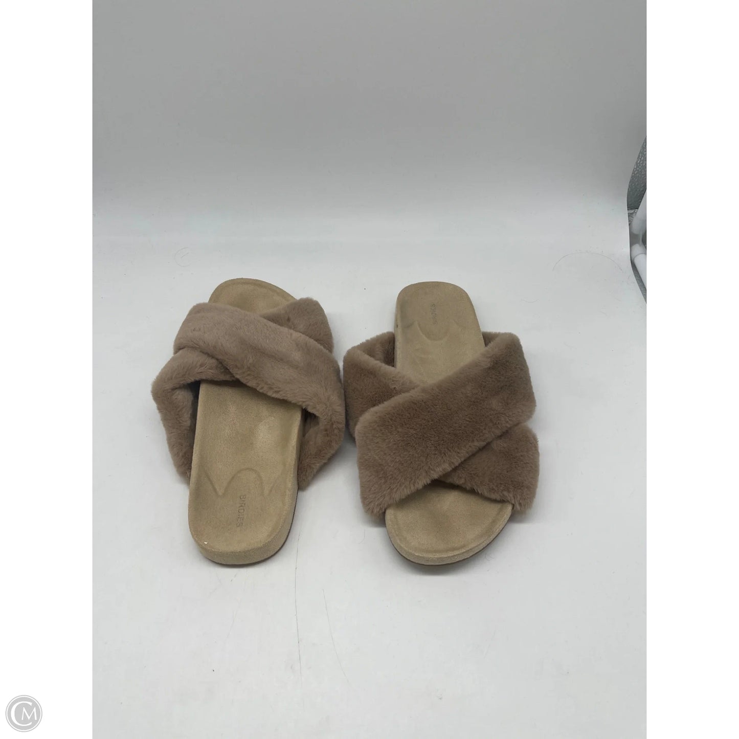 Sandals Flats By Birdies In Tan, Size: 9