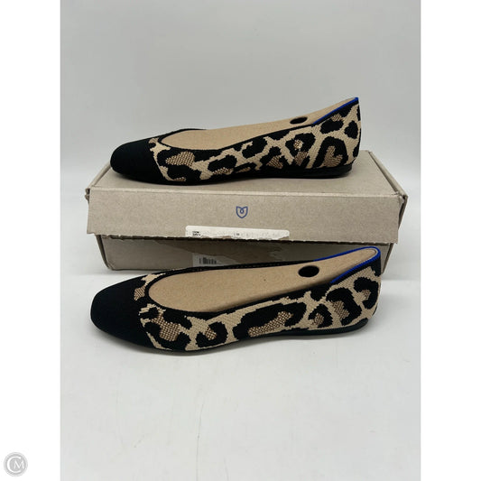 Shoes Flats By Rothys In Animal Print, Size: 8