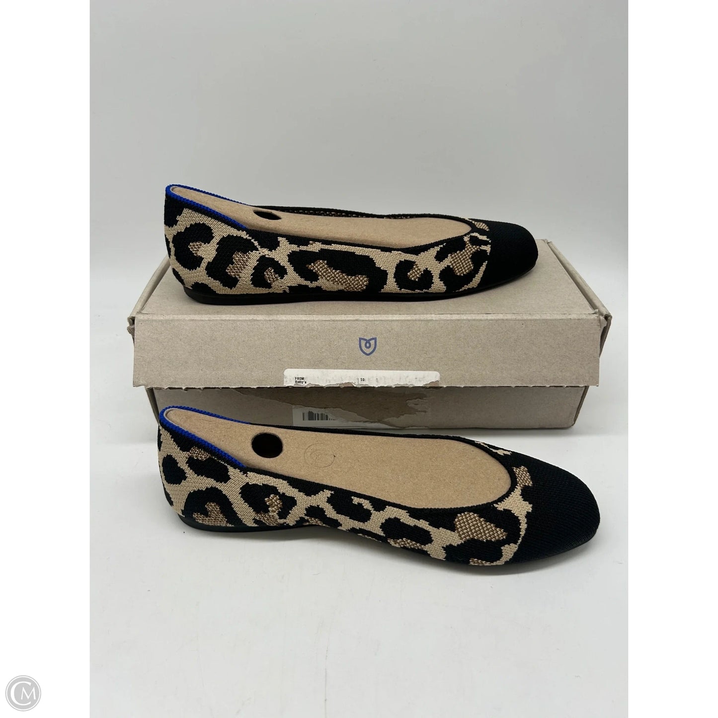 Shoes Flats By Rothys In Animal Print, Size: 8