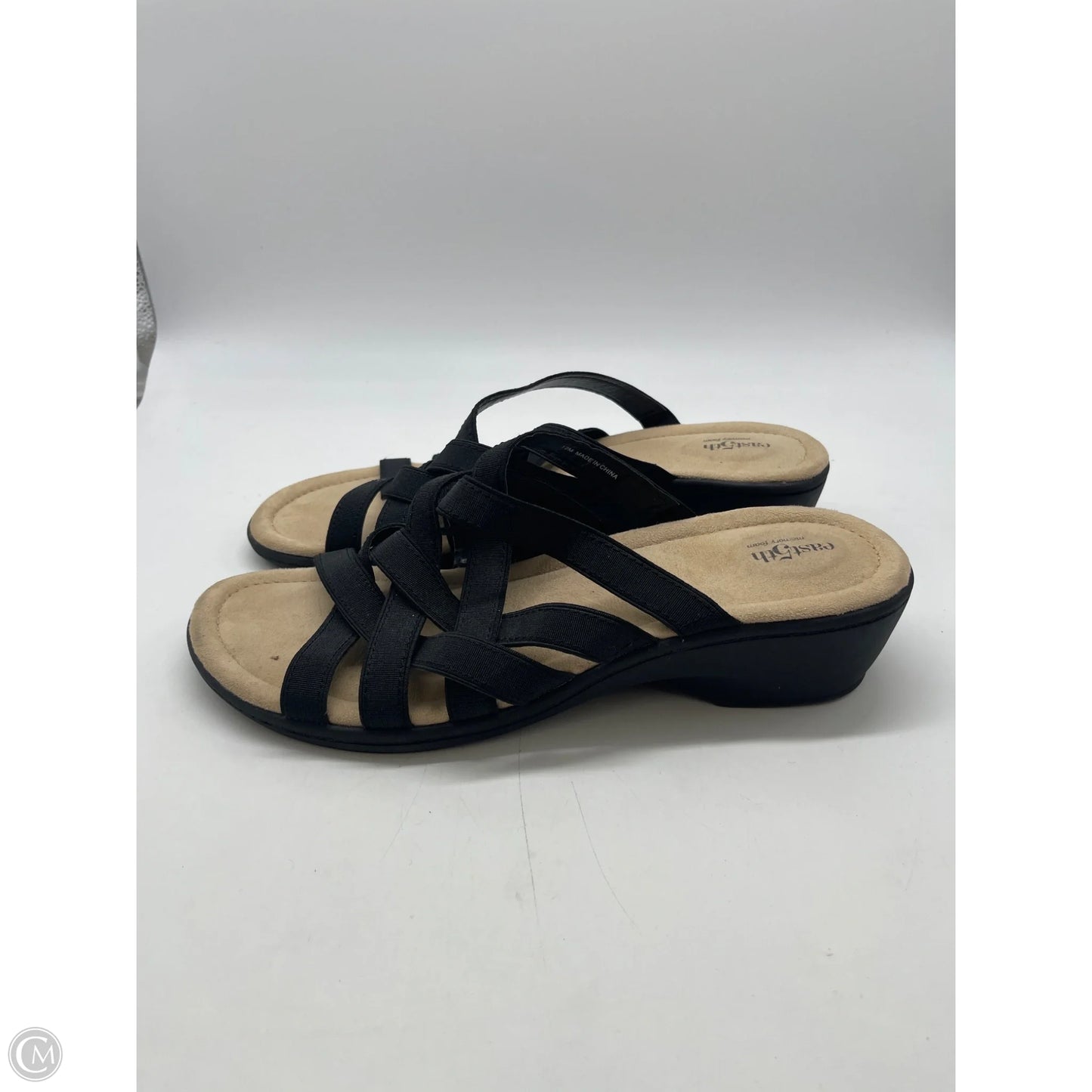 Sandals Flats By East 5th In Black, Size: 12