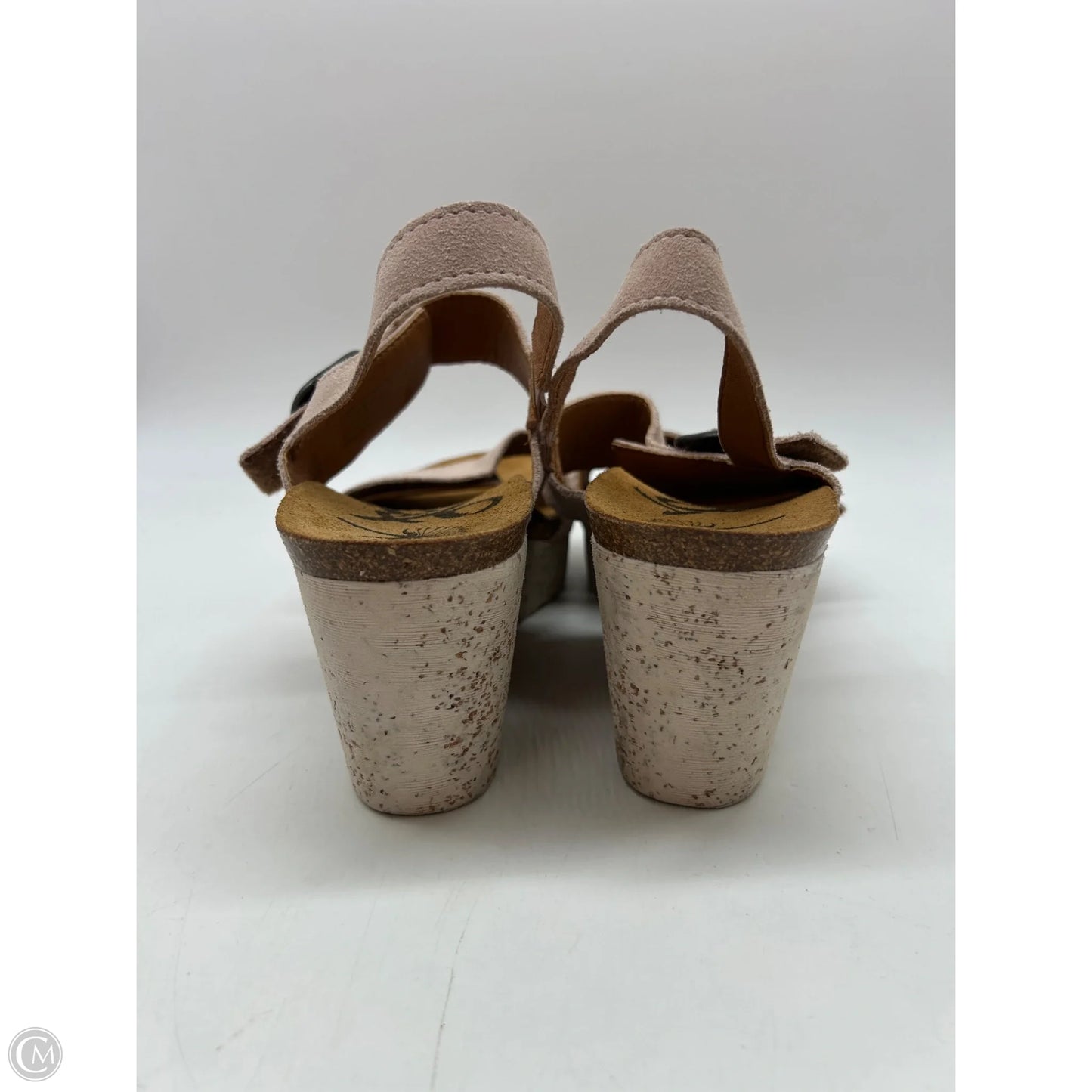 Sandals Heels Wedge By Otbt In Pink, Size: 10