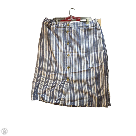 Skirt Mini & Short By Dash In Blue, Size: Xl