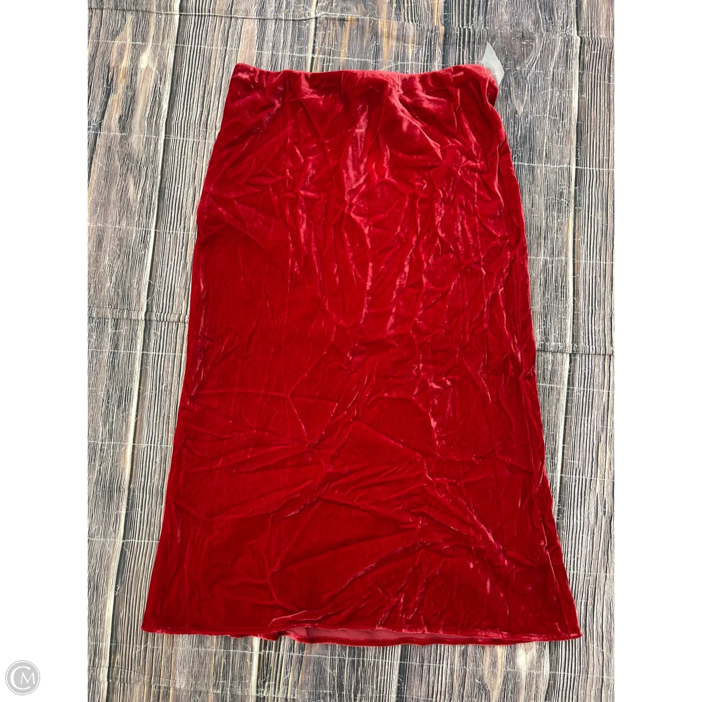 Skirt Maxi By Anthropologie In Red, Size: M