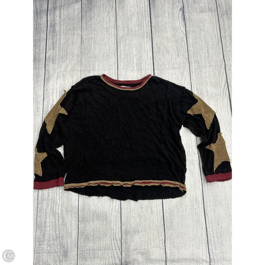 Top Long Sleeve By We The Free In Black, Size: M