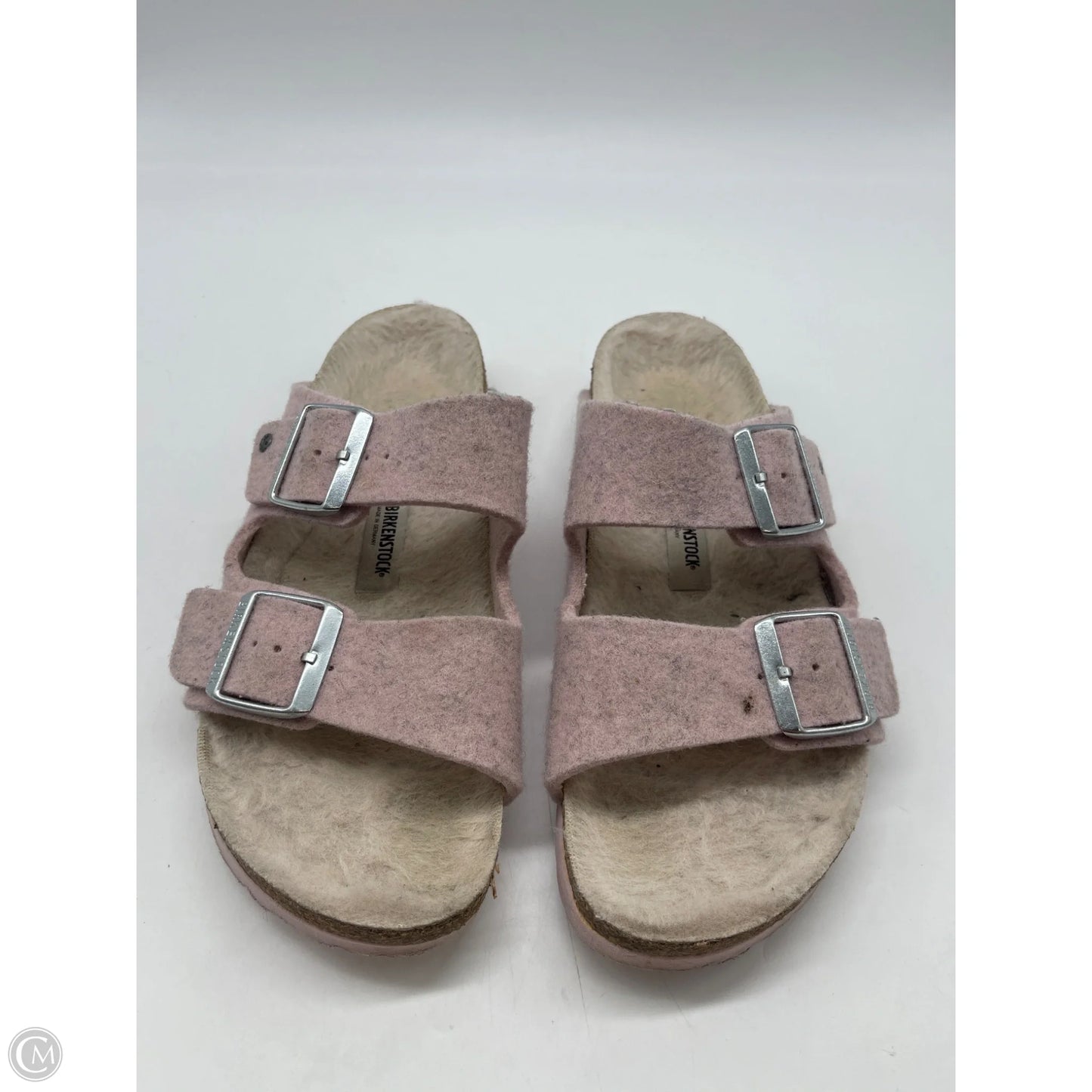 Sandals Flats By Birkenstock In Pink, Size: 6