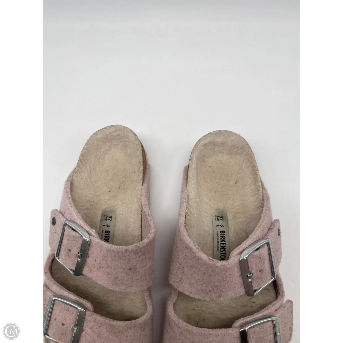 Sandals Flats By Birkenstock In Pink, Size: 6