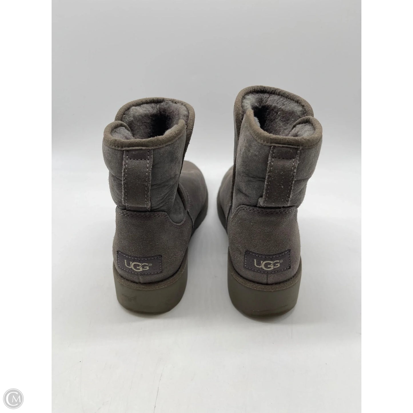 Boots Designer By Ugg In Grey, Size: 7