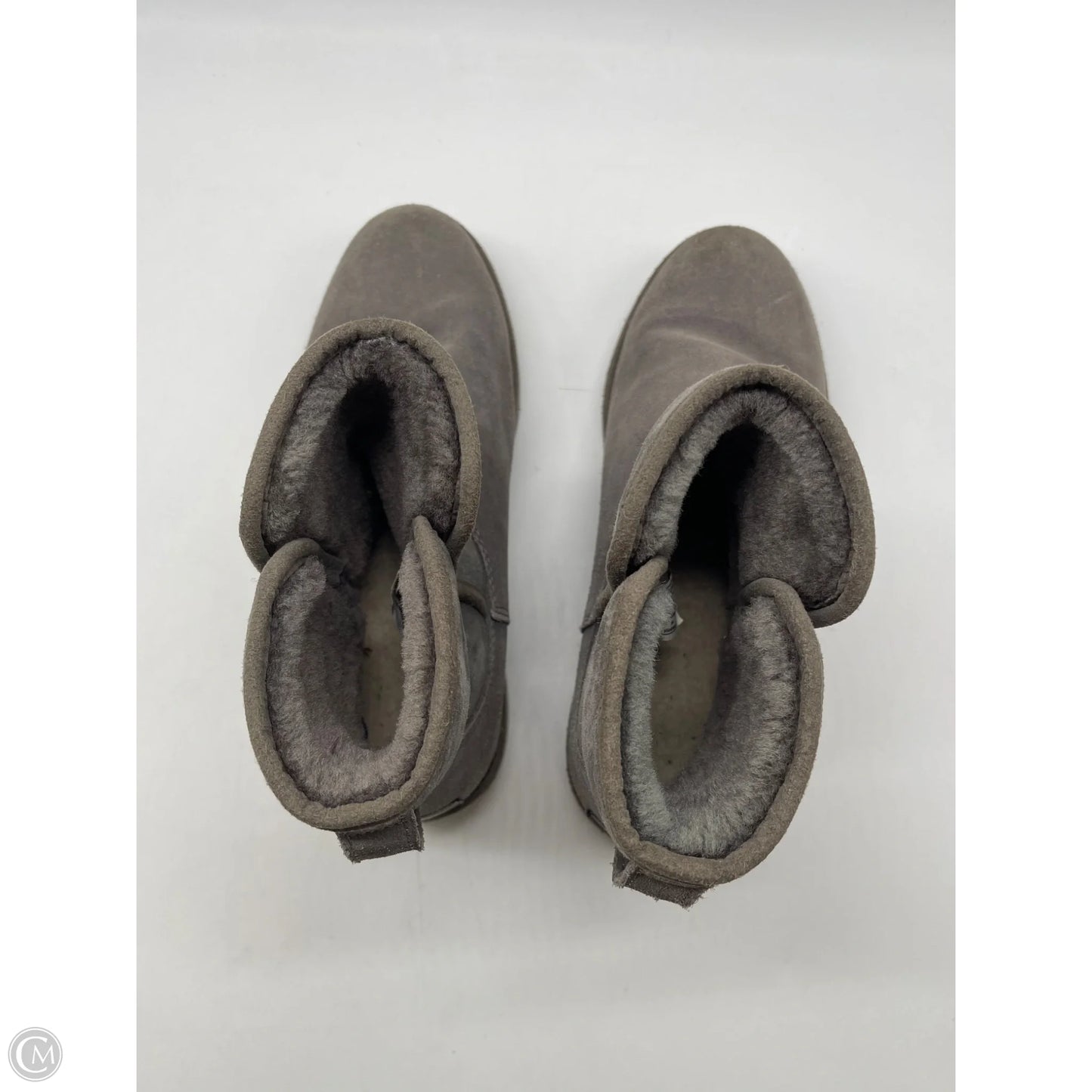 Boots Designer By Ugg In Grey, Size: 7
