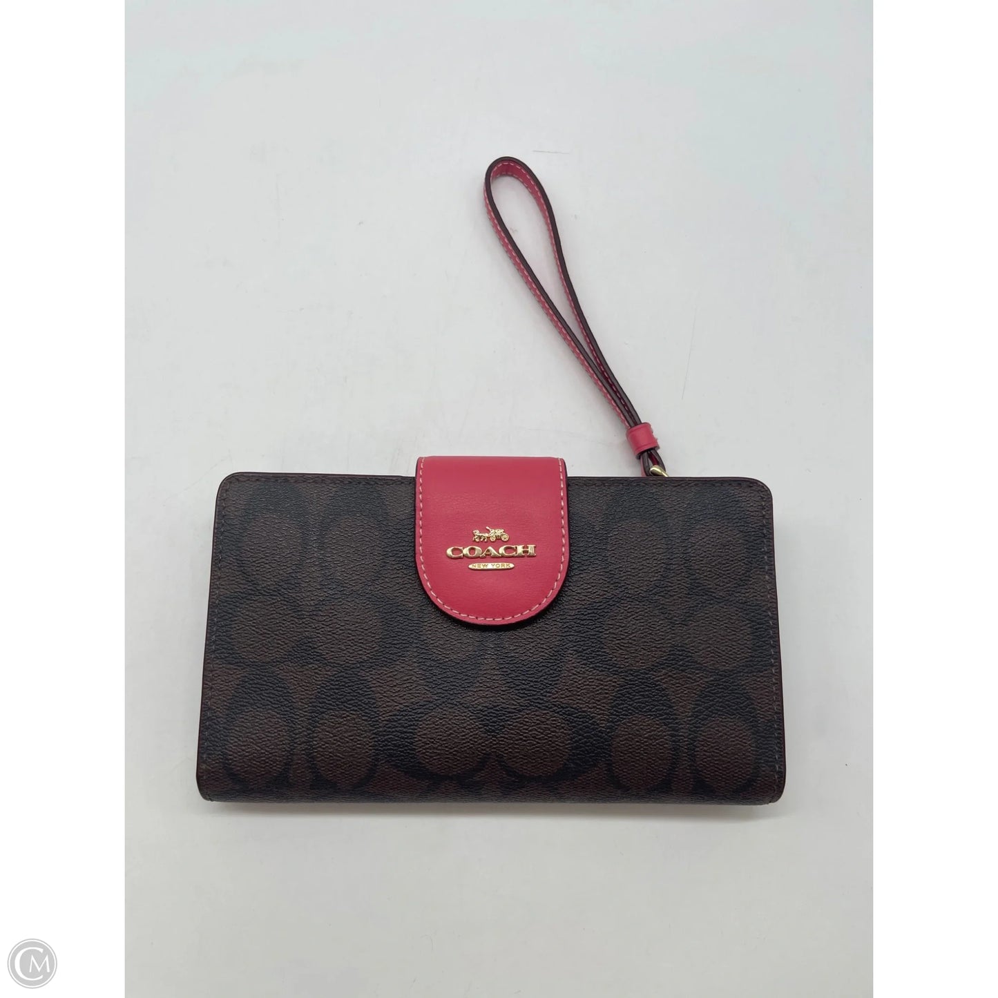 Wristlet Designer By Coach, Size: Large