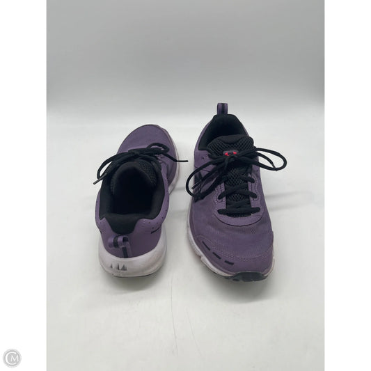 Shoes Athletic By Under Armour In Purple, Size: 8