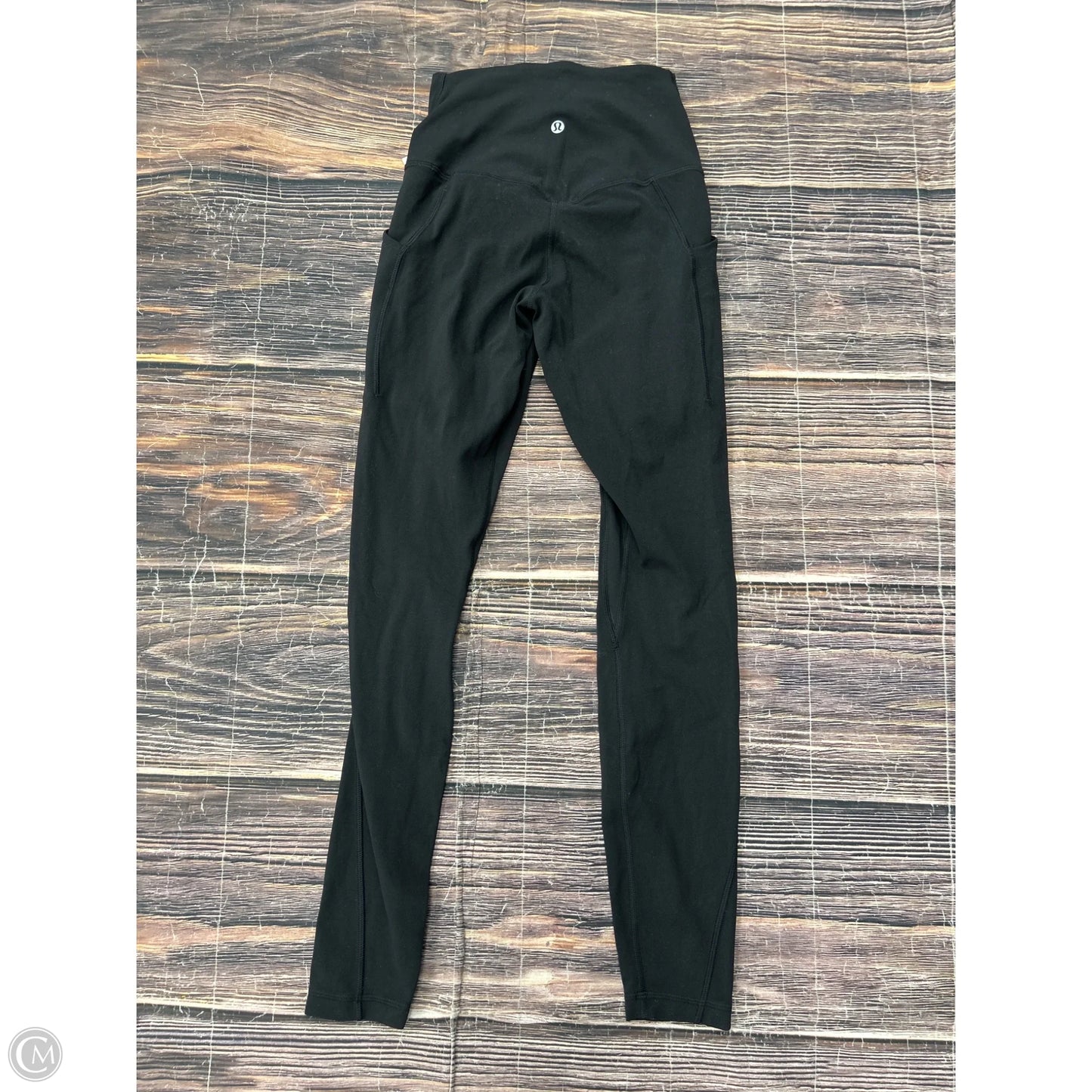 Athletic Leggings By Lululemon In Black, Size: 4