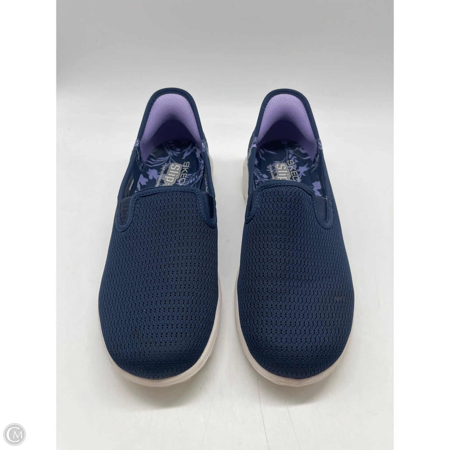 Shoes Sneakers By Skechers In Blue, Size: 8.5