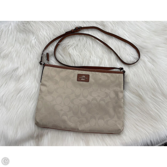 Crossbody Designer By Coach, Size: Medium