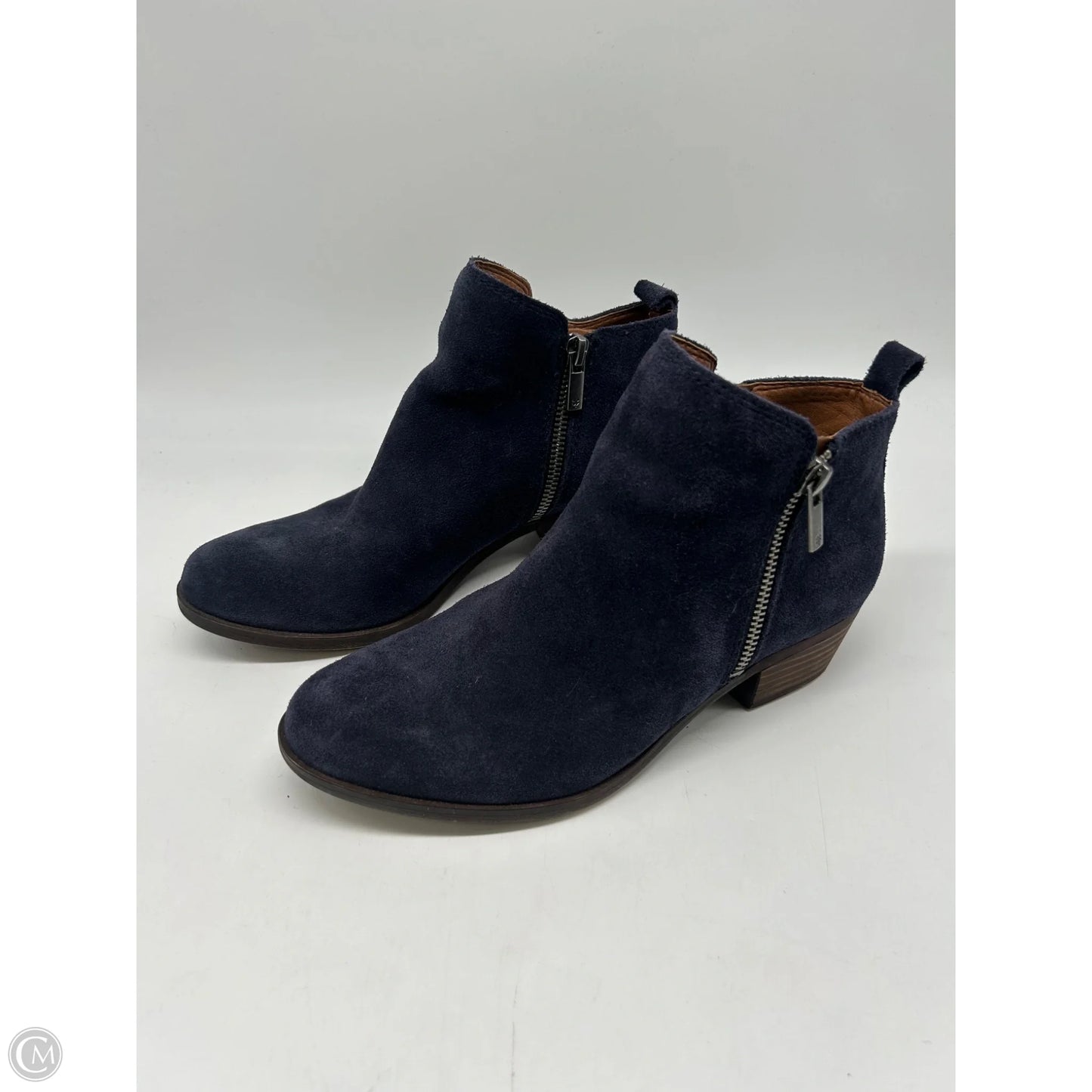 Boots Ankle Flats By Lucky Brand In Blue, Size: 7