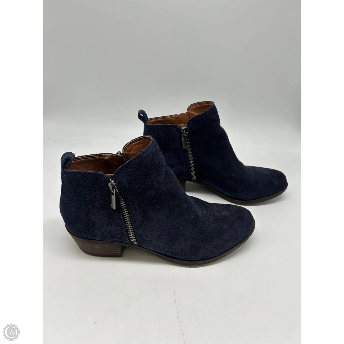 Boots Ankle Flats By Lucky Brand In Blue, Size: 7