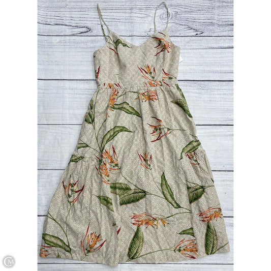 Dress Casual Maxi By Bcbgmaxazria In Tan, Size: 6