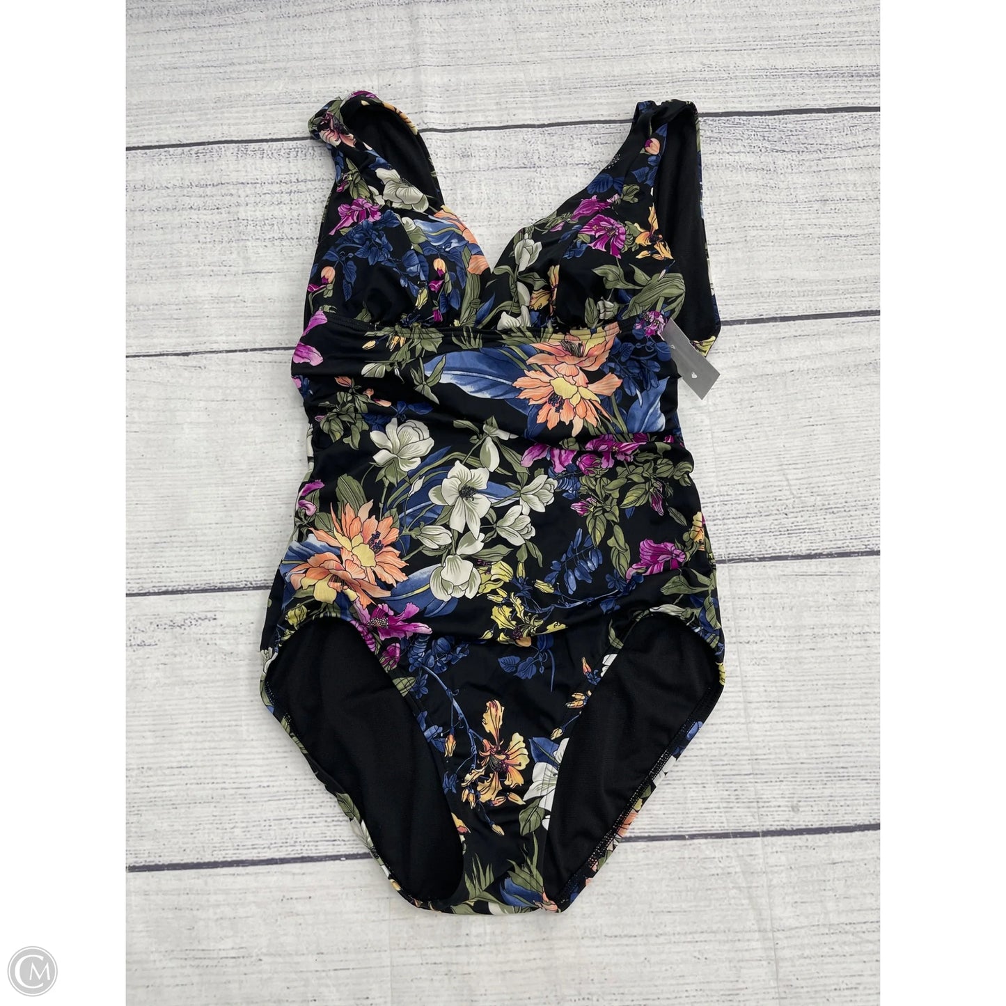 Swimsuit By Time And Tru In Black, Size: M