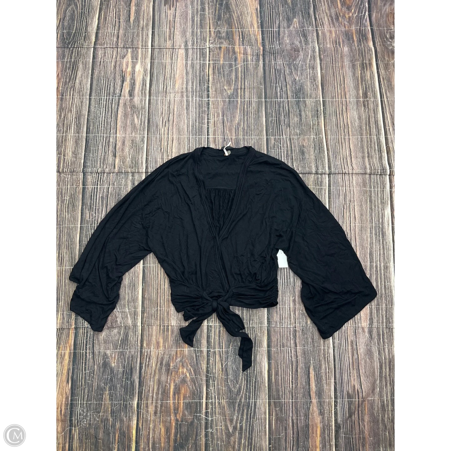 Top Long Sleeve By Free People In Black, Size: S