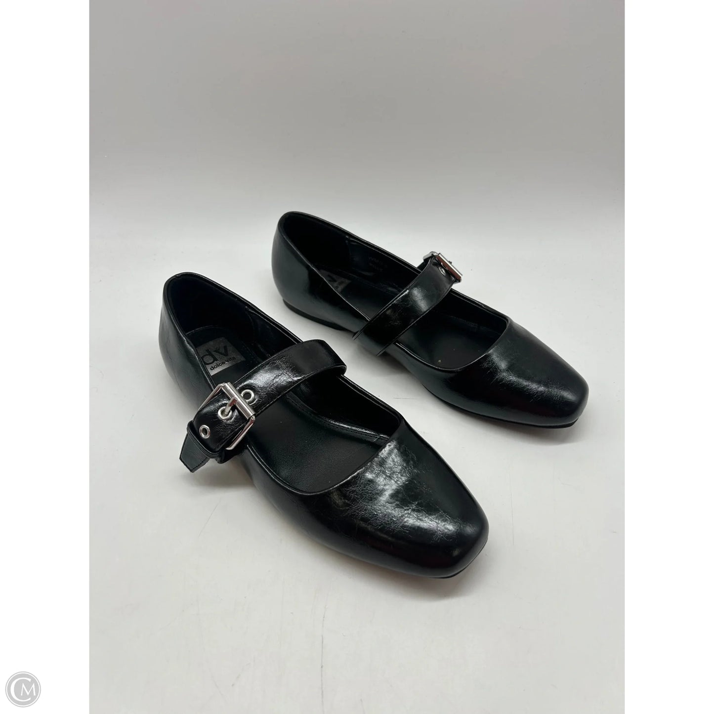 Shoes Flats By Dv In Black, Size: 8
