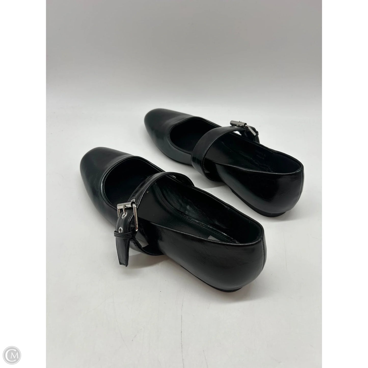 Shoes Flats By Dv In Black, Size: 8