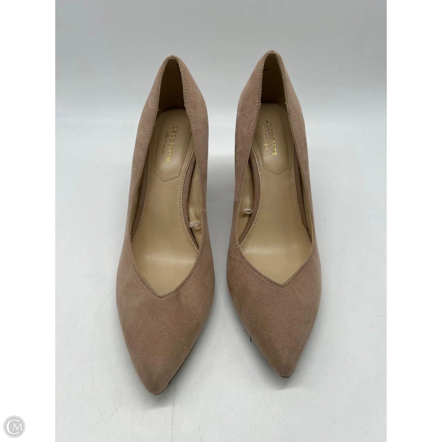 Shoes Heels Block By Liz Claiborne In Tan, Size: 8.5