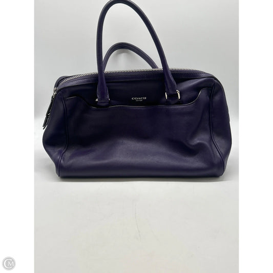 Handbag Designer By Coach, Size: Medium