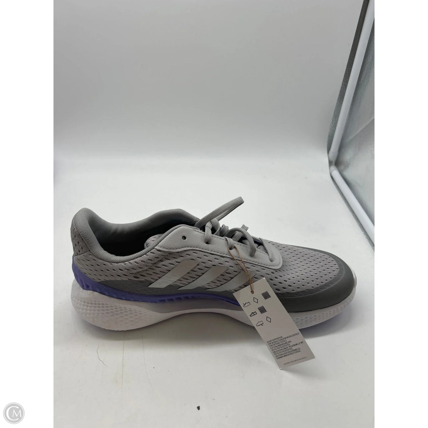 Shoes Athletic By Adidas In Grey, Size: 11