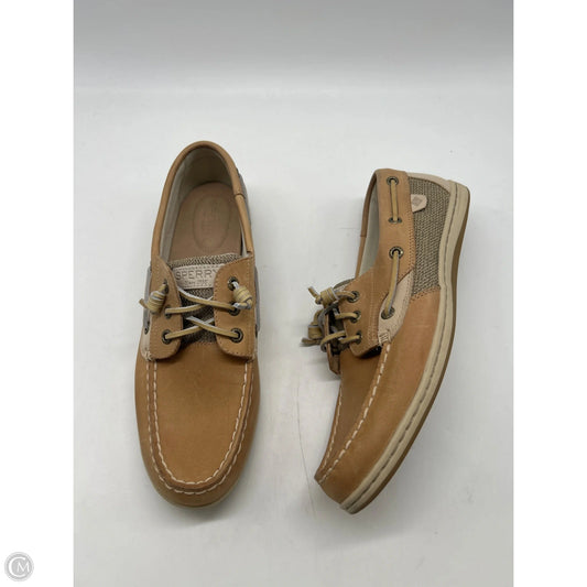 Shoes Flats By Sperry In Tan, Size: 9.5