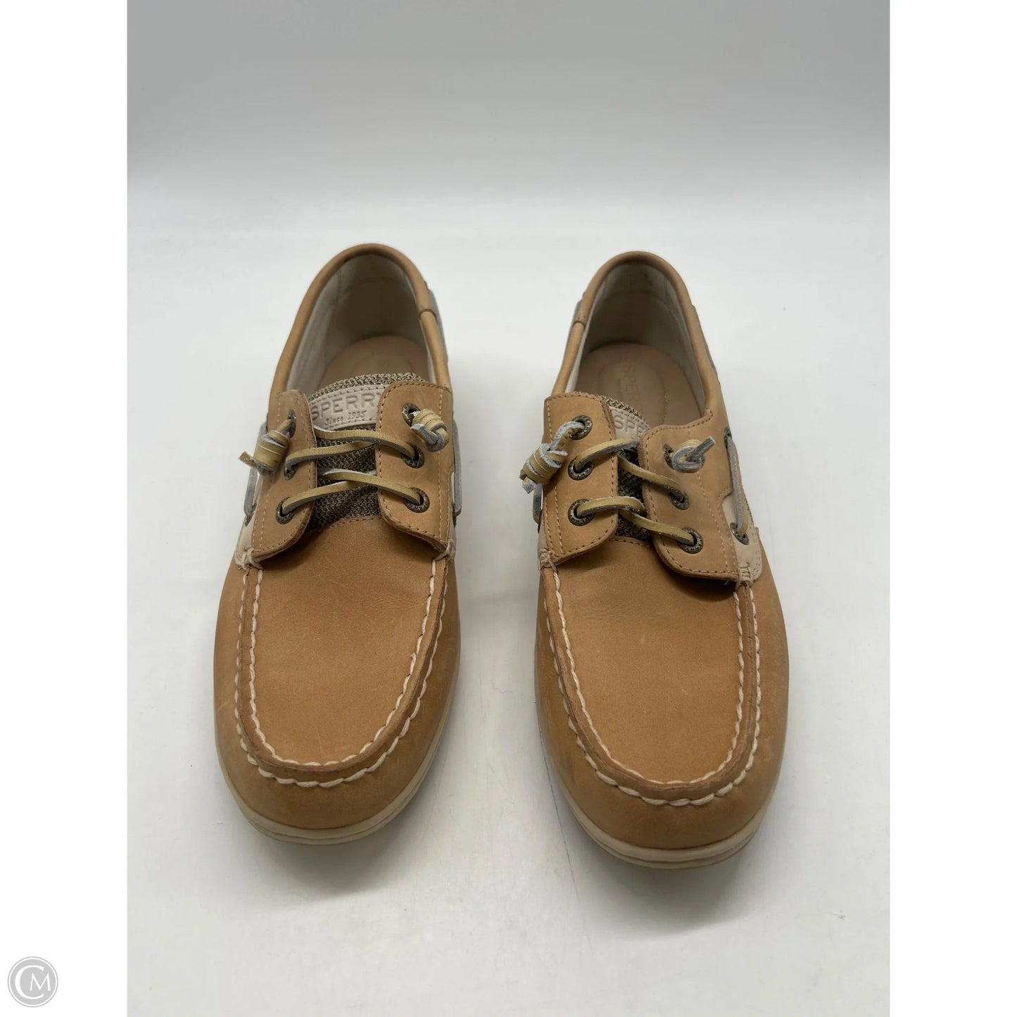 Shoes Flats By Sperry In Tan, Size: 9.5