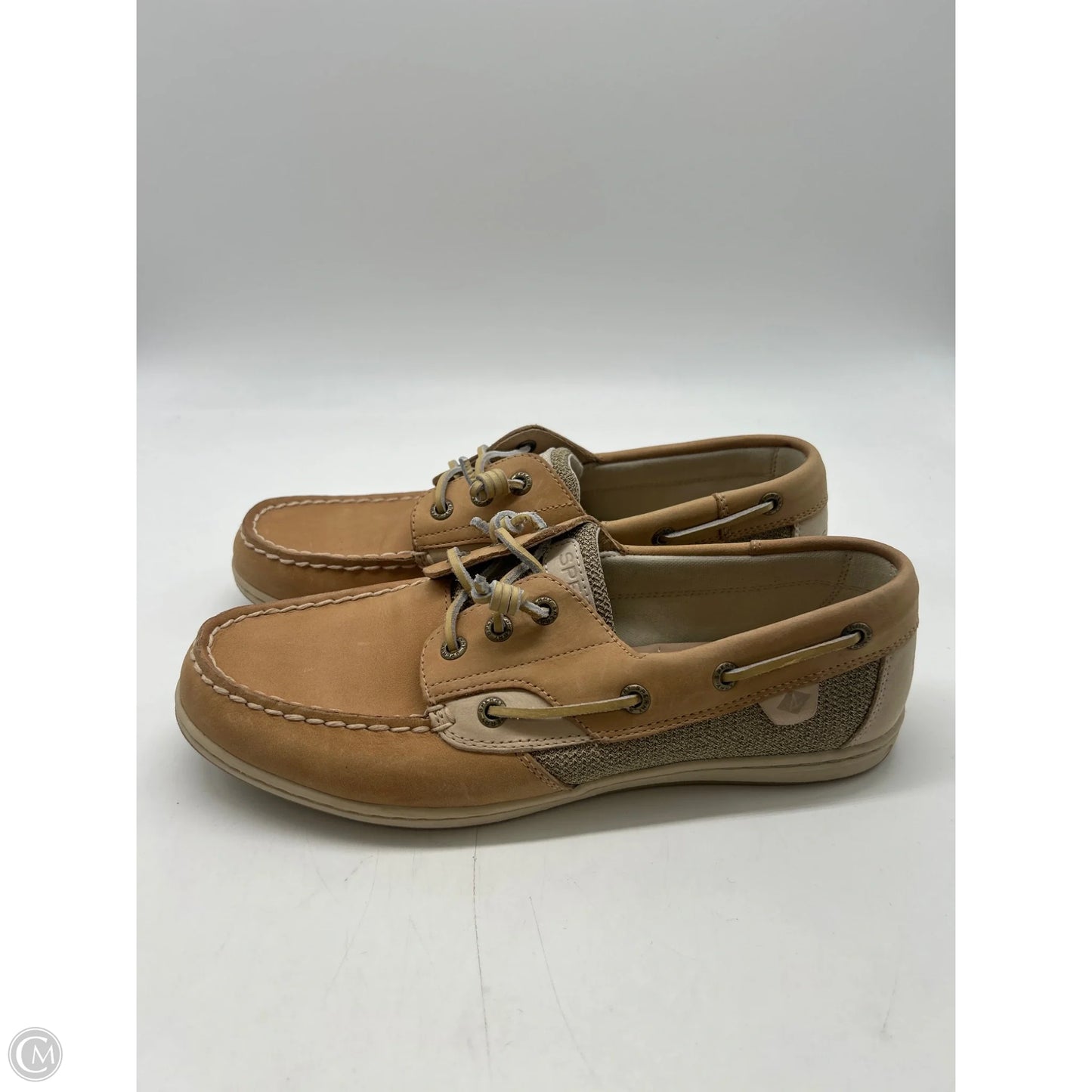 Shoes Flats By Sperry In Tan, Size: 9.5