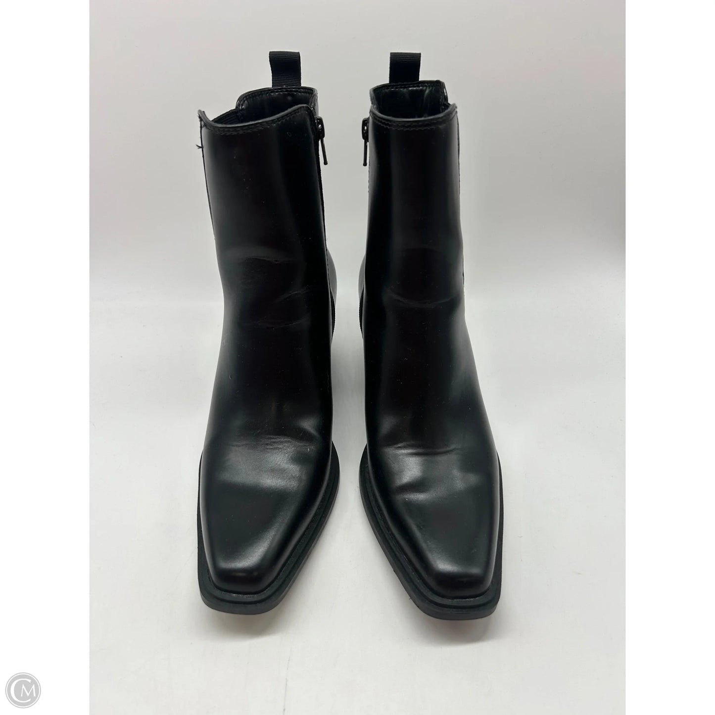 Boots Ankle Heels By Ana In Black, Size: 8.5